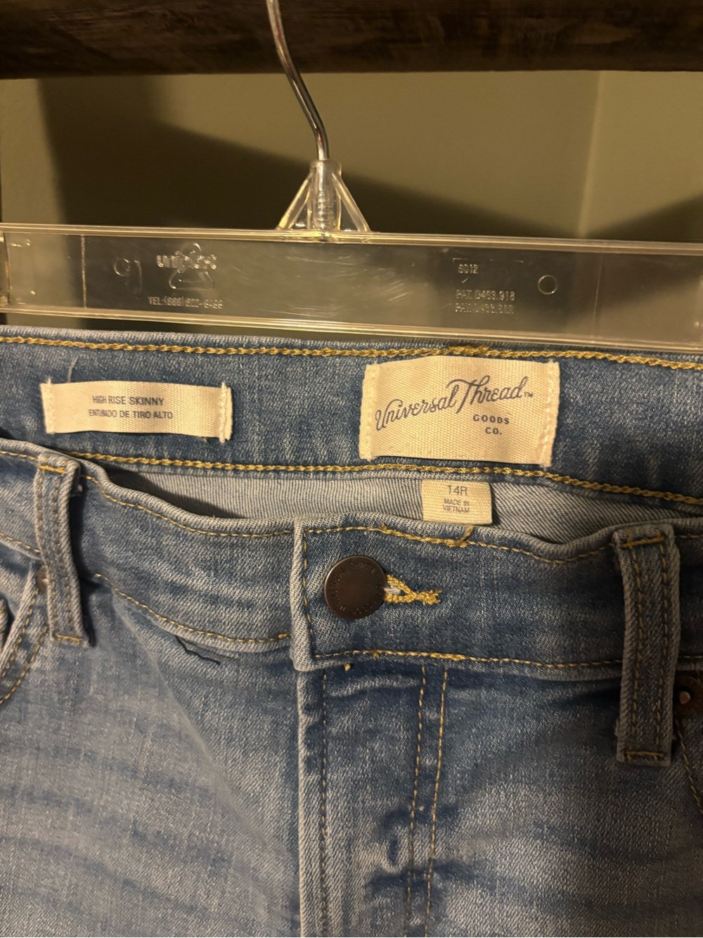 Universal Thread High Rise Skinny Jeans - Picture 6 of 7